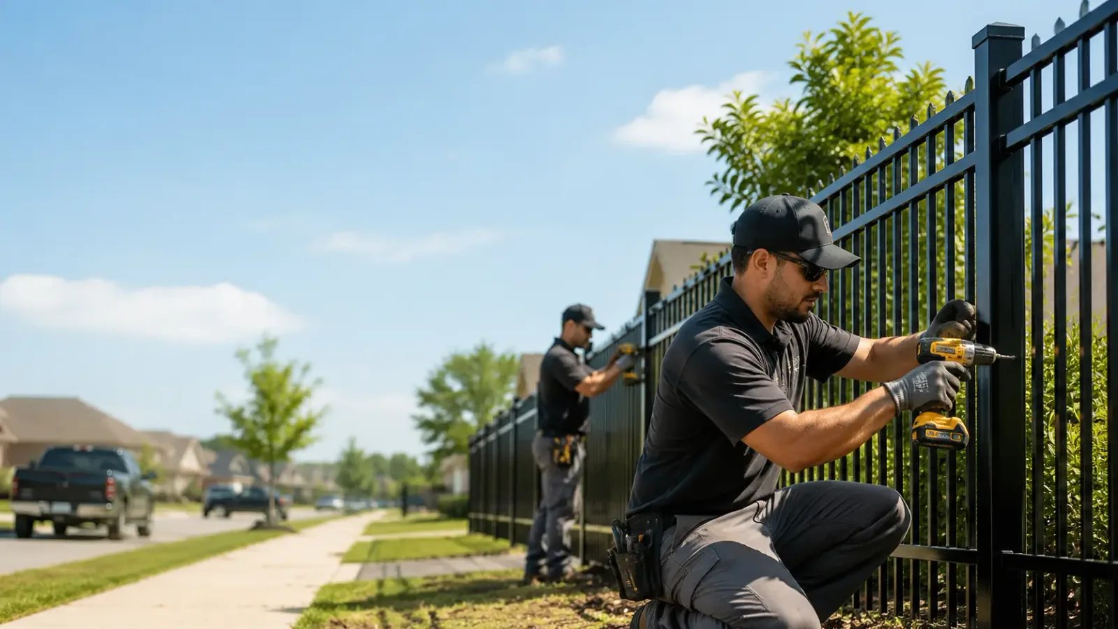 Metal Fence Installation in Canutillo, TX